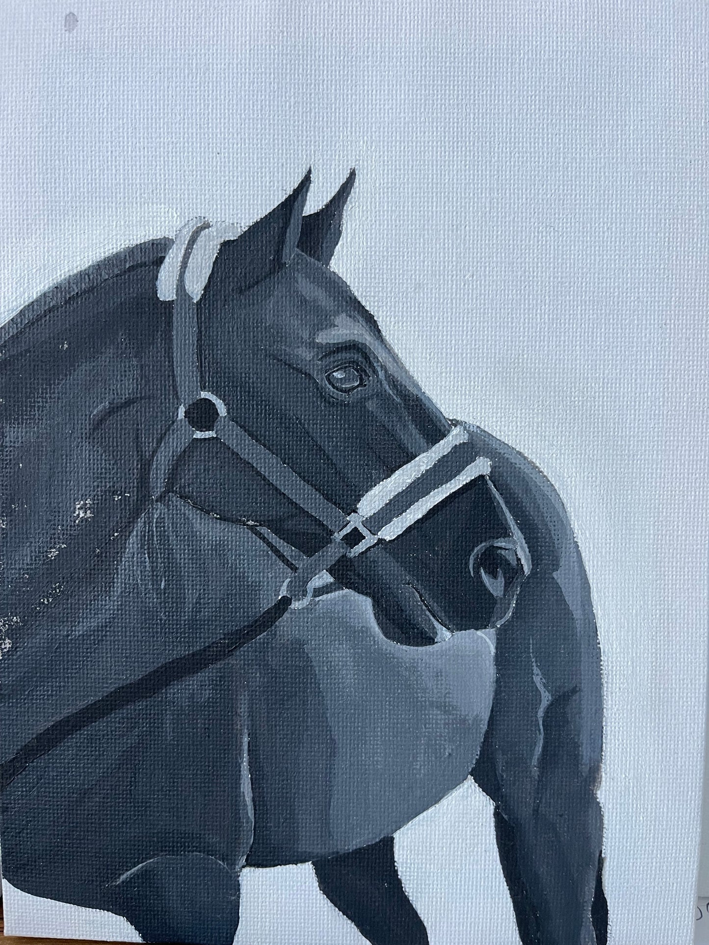 Pintura caballo personalizada