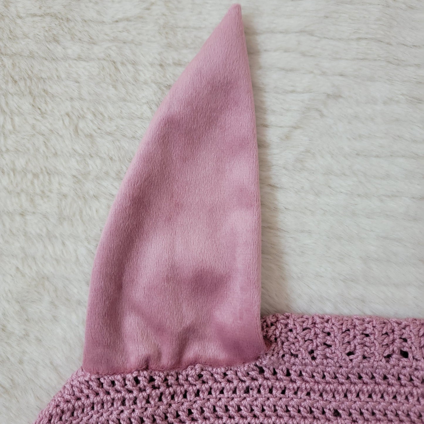 Orejeras rosa pastel