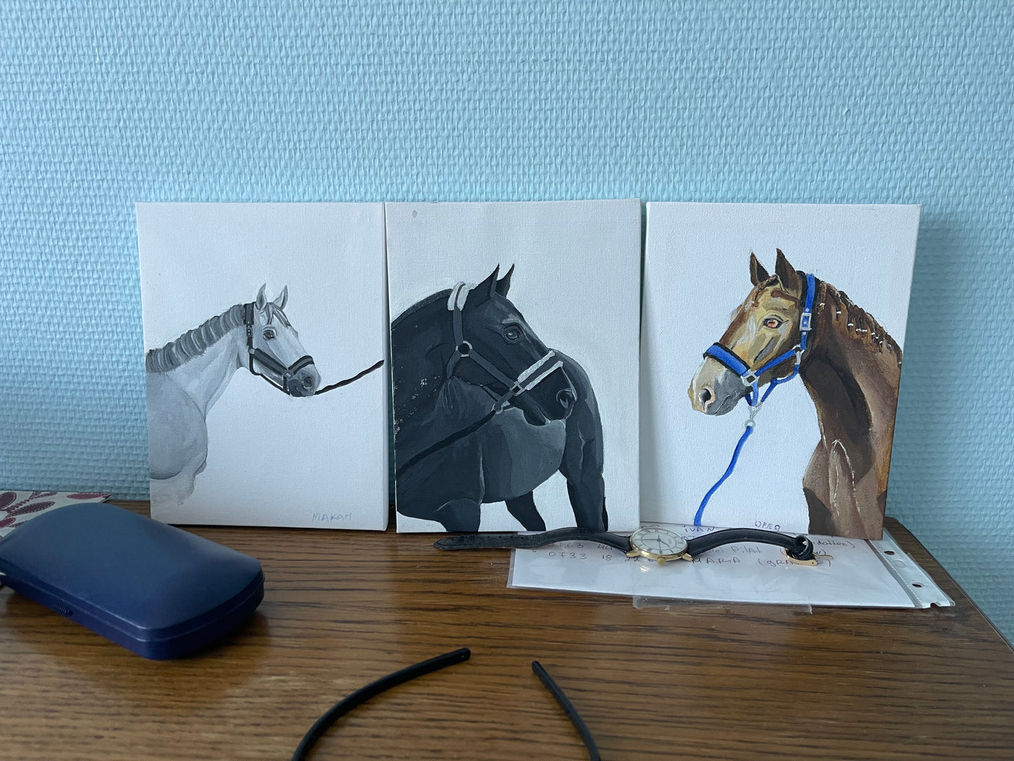 Pintura caballo personalizada